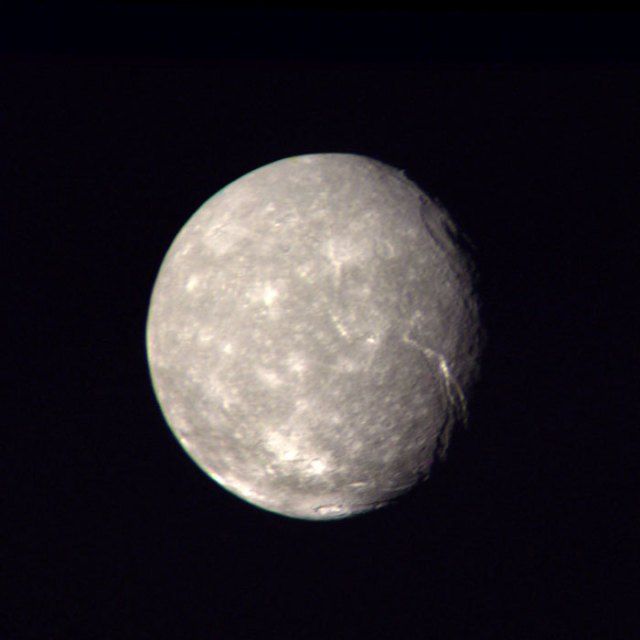 Voyager 2 image of Titania