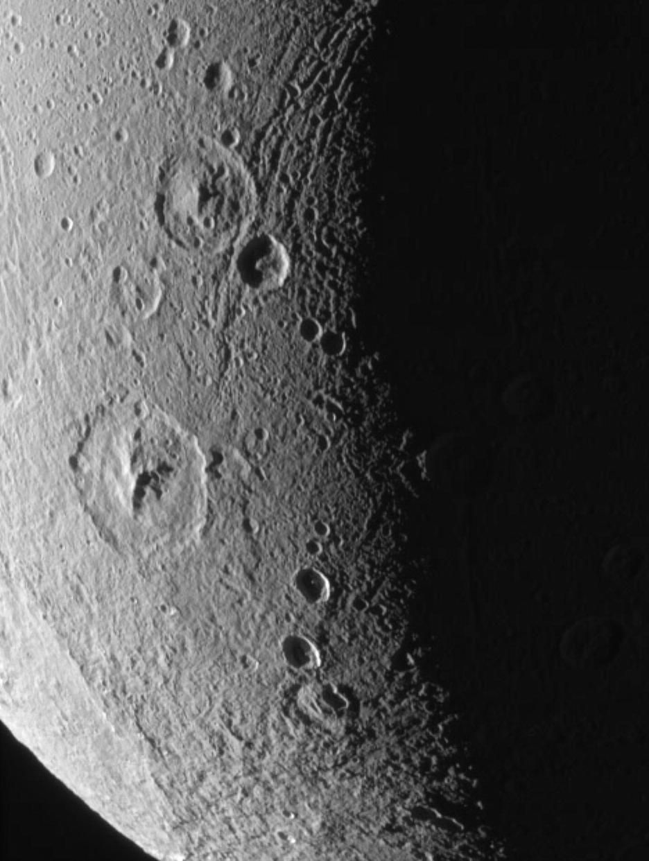 Dione close-up