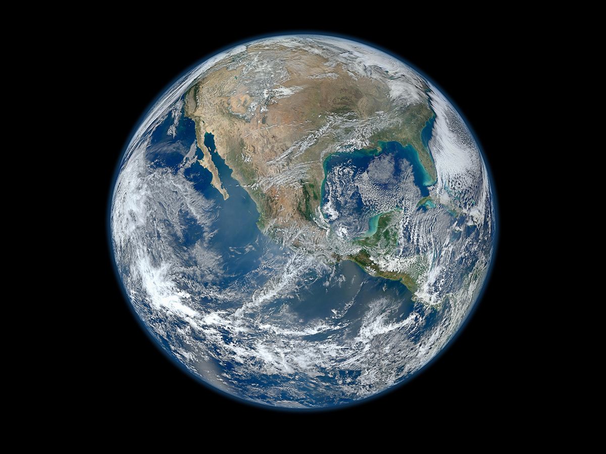 Behold one of the more detailed images of the Earth yet created.