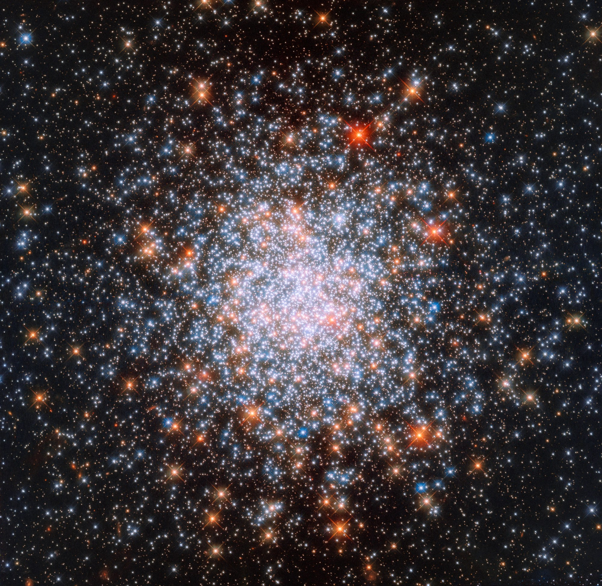 multi colored stars in space