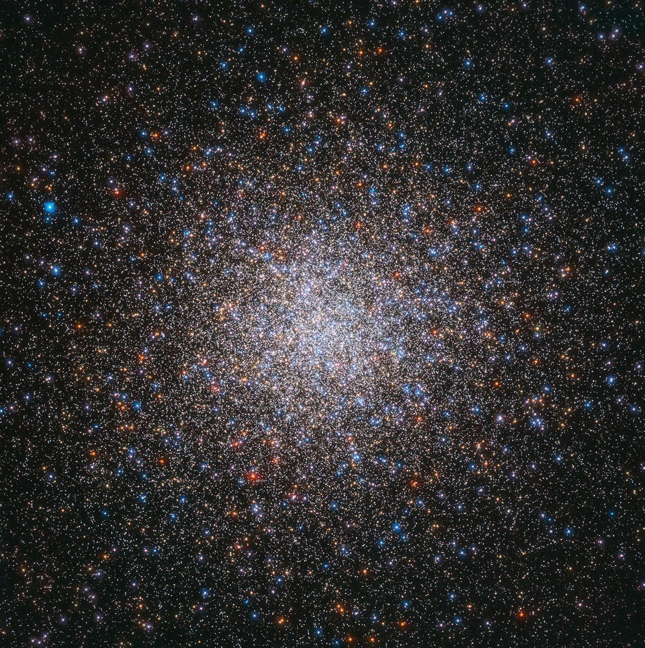 Hubble image of messier 2