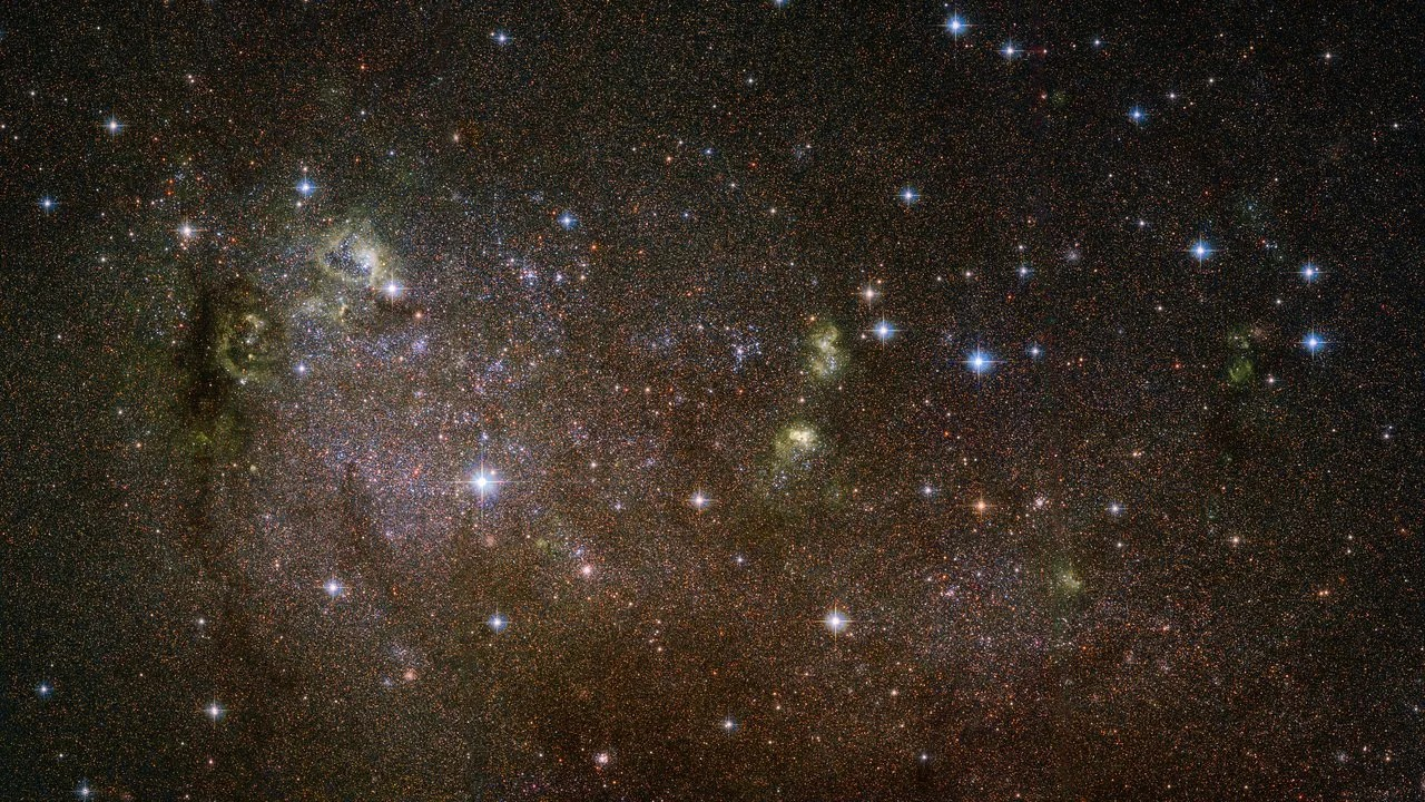 star content of a irregular galaxy