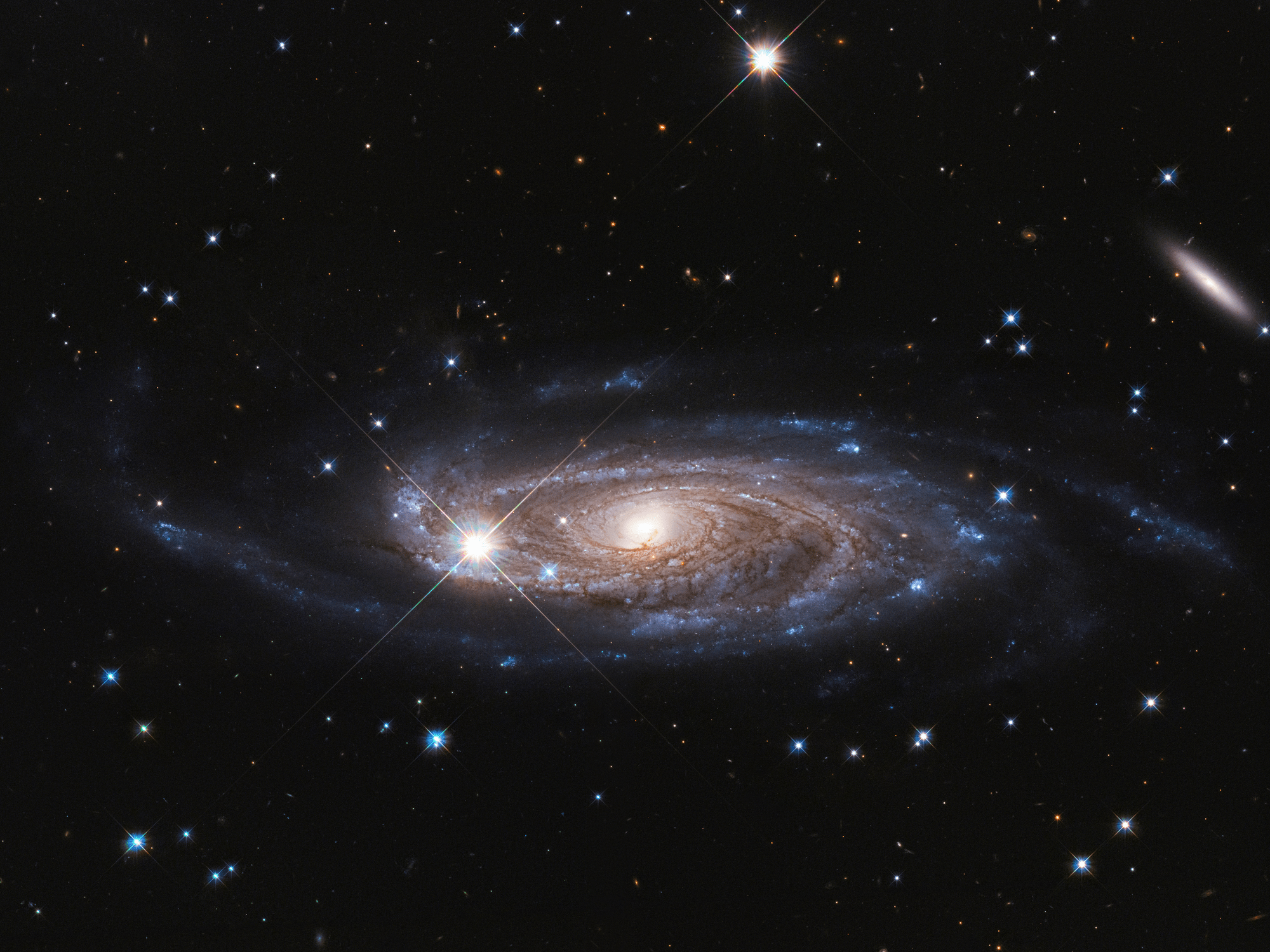 Huge spiral galaxy UGC 2885, located 232 million light-years away in the northern constellation, Perseus.