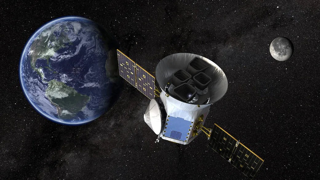 Artist concept of TESS satellite