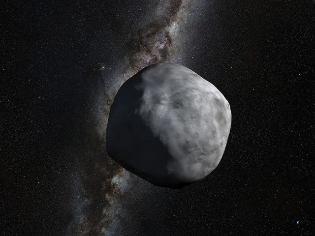 Illustration of asteroid