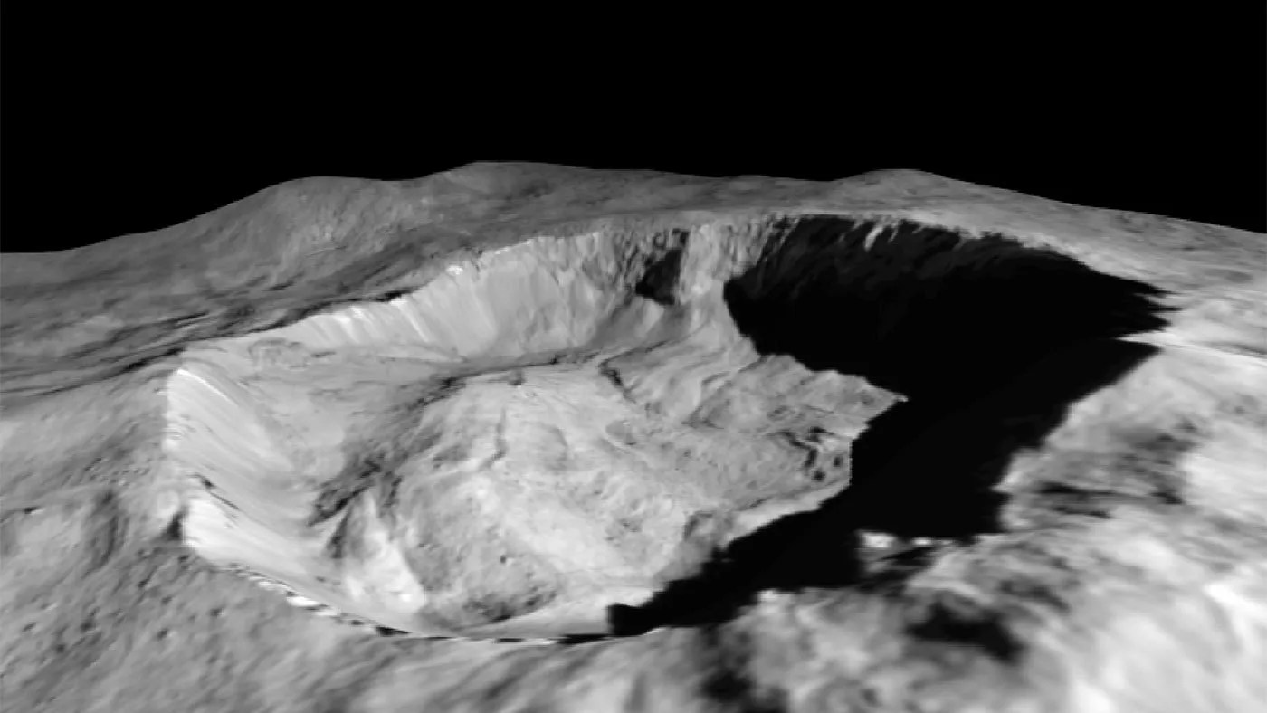 Ceres' Juling Crater