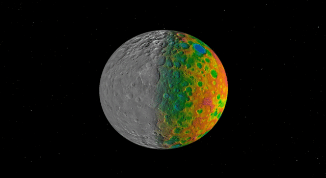 Dawn mission were surprised to find that Ceres has no clear signs of truly giant impact basins.