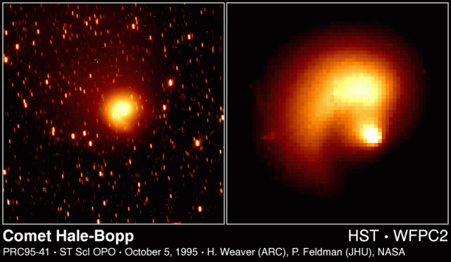 Image of comet Hale-Bopp