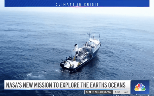 NASA scientists are flying off the California coast to see how the weather of the ocean interacts with the Earth’s climate and the journey started at NASA’s Ames Research Center in Mountain View.