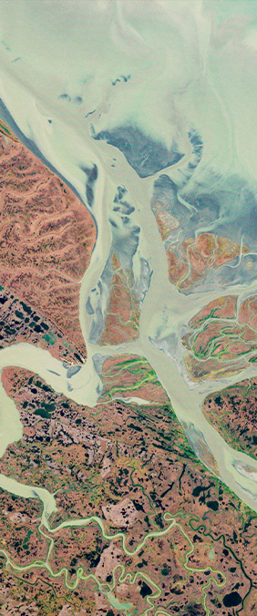 Yukon Delta · Alaska — Your Name in Landsat
