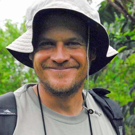 Tour guide Andres Vergara