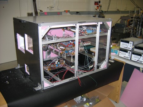 Inside view of Airborne Earth Science Microwave Imaging Radiometer Inside view of Airborne Earth Science Microwave Imaging Radiometer