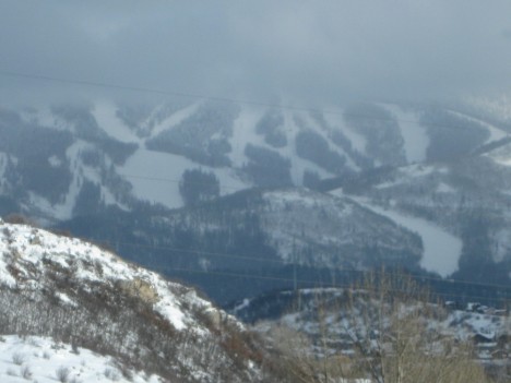 Storm Peak summit in the clouds