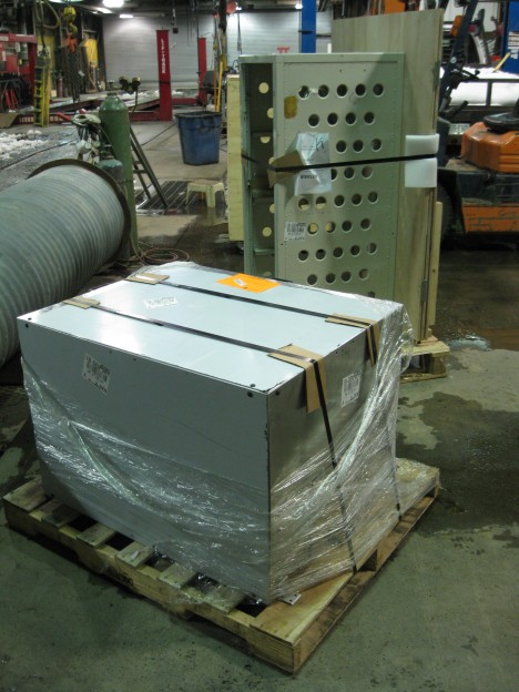 The radiometer has arrived.