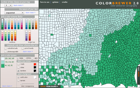 ColorBrewer screenshot