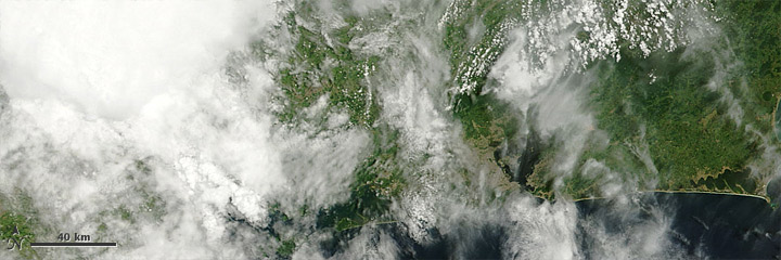 Satellite image of Rio de Janeiro