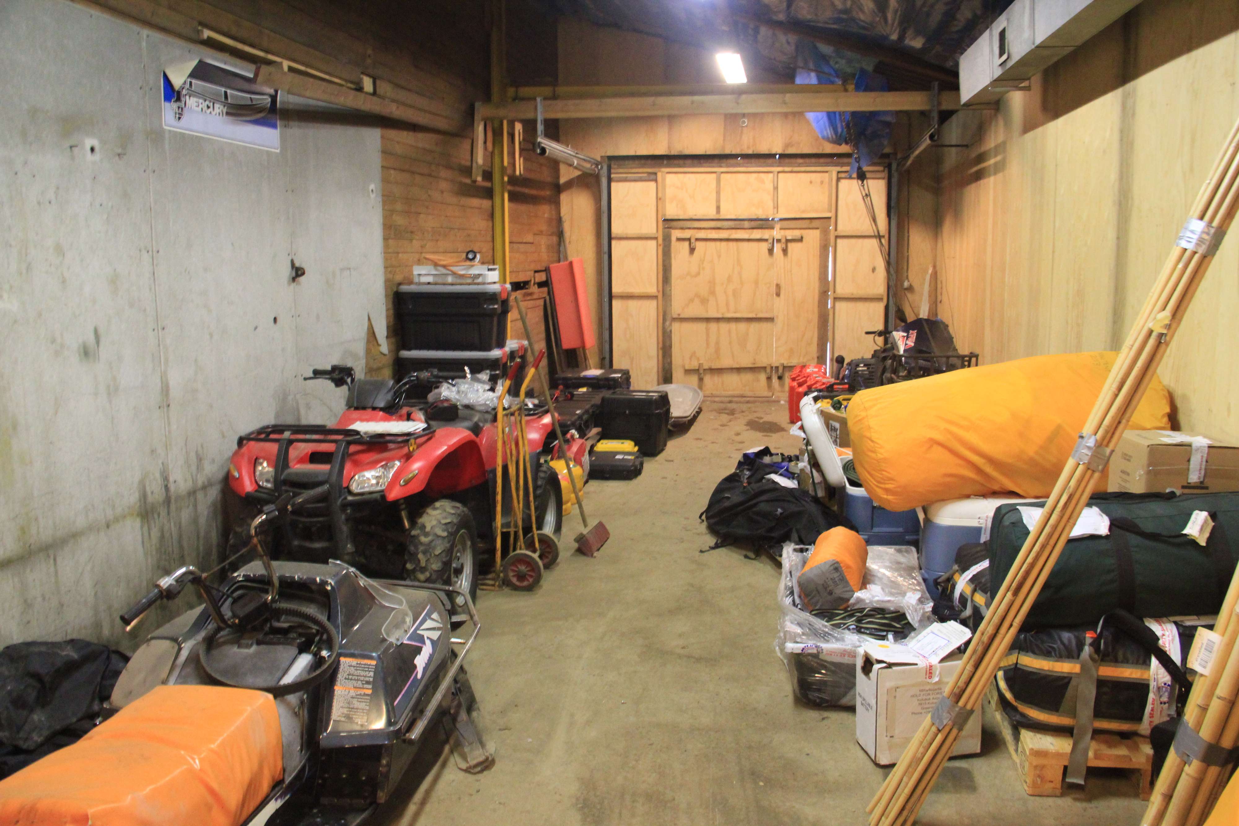 Our stored science cargo.