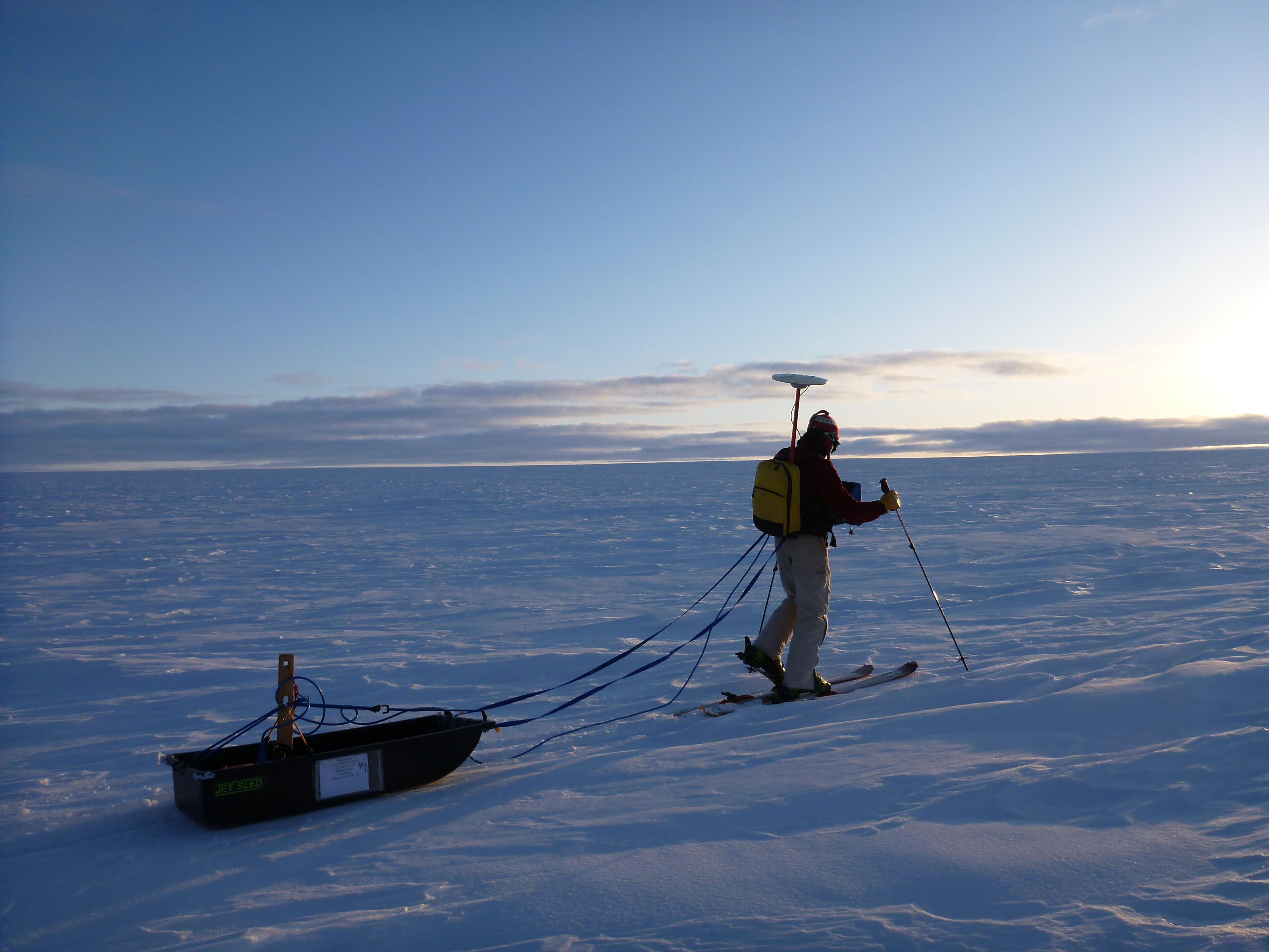 Doing some radar at sunset with no wind was just so great!