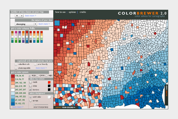 Color Brewer Screenshot