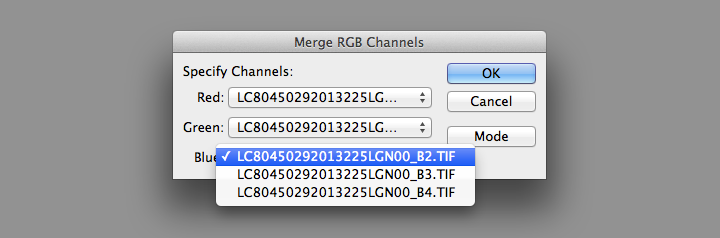 Merge RGB Channels screenshot.