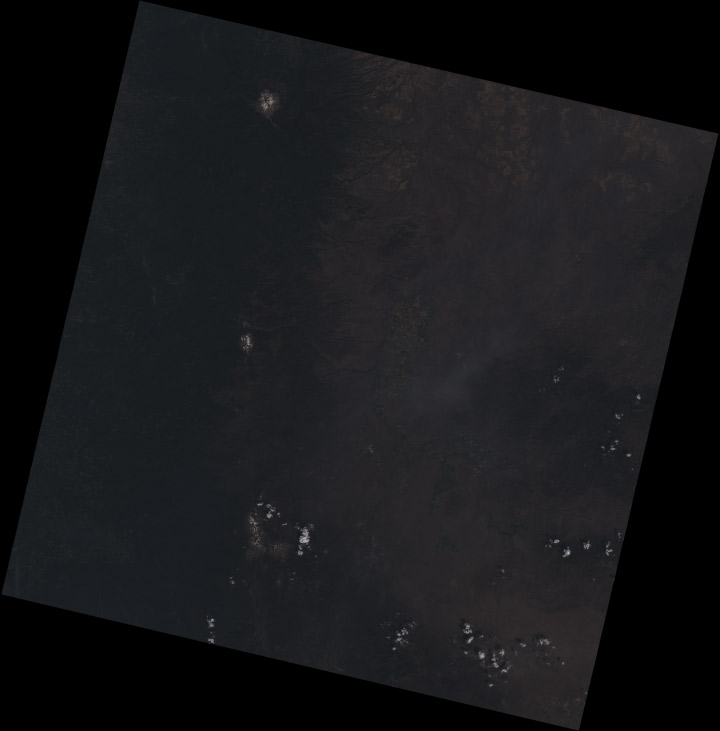 Uncorrected RGB Composite image