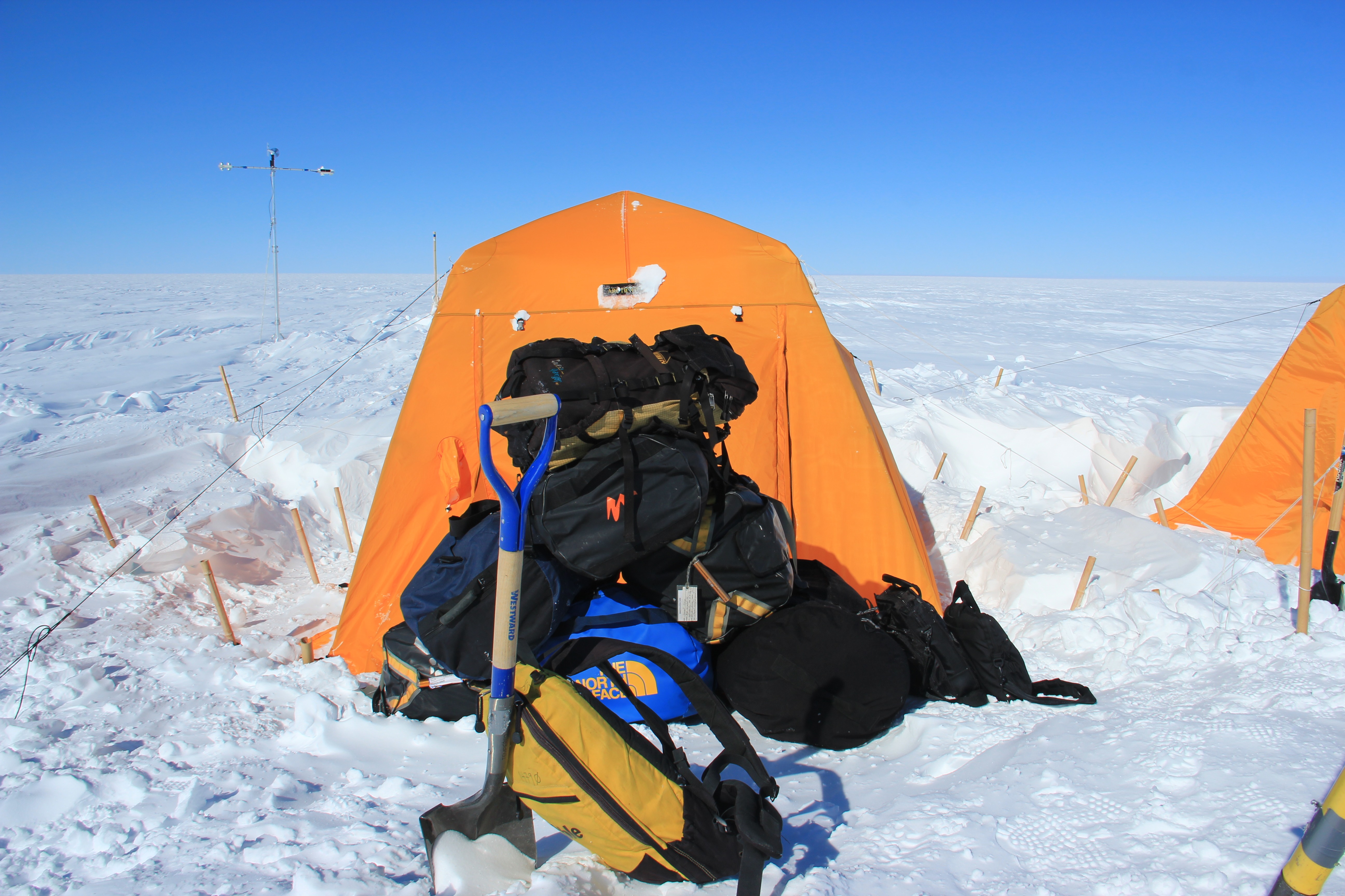 Our bags, ready for a surprise pull-out flight! Happy Easter!