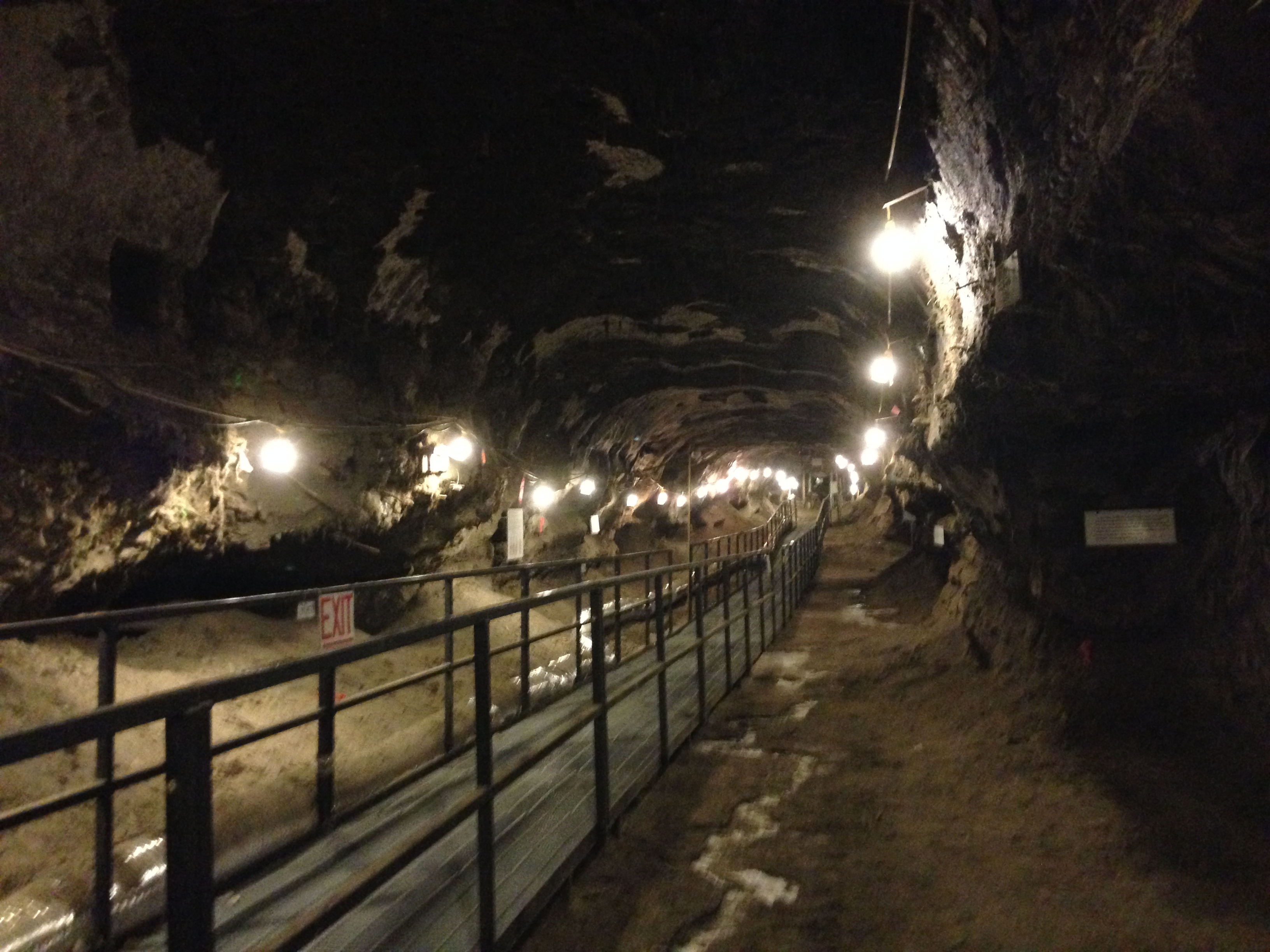 The Permafrost Tunnel Research Facility, dug in the mid-1960s, allows scientists a three-dimensional look at frozen ground. (Credit: Kate Ramsayer/NASA