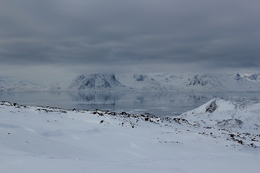  A gloomy day in Kulusuk.