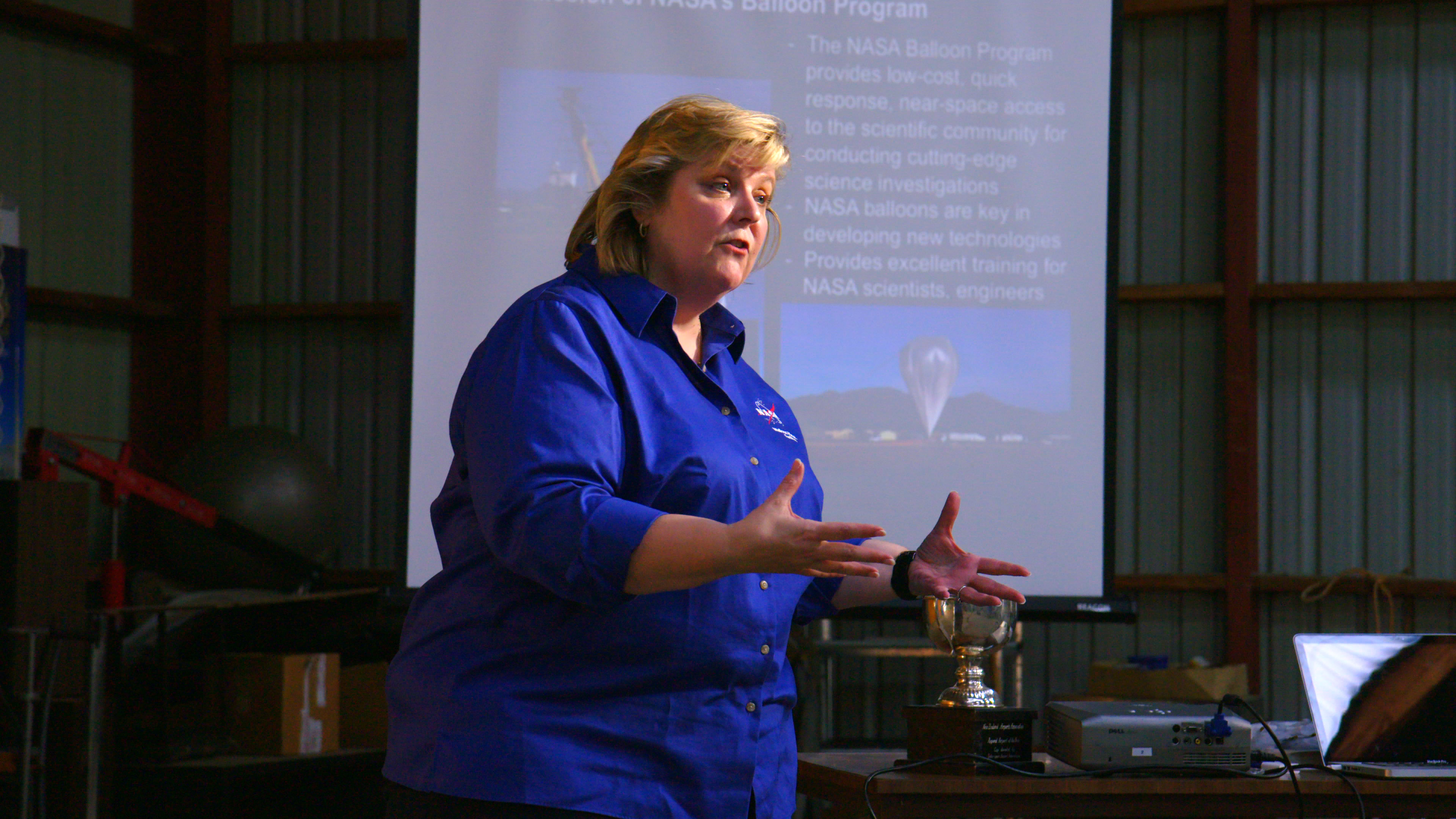 Super Pressure Balloon presentation in New Zealand