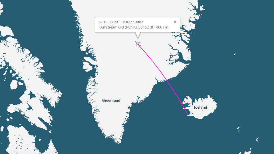 Greenland map