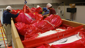 NASA's Super Pressure Balloon is inspected