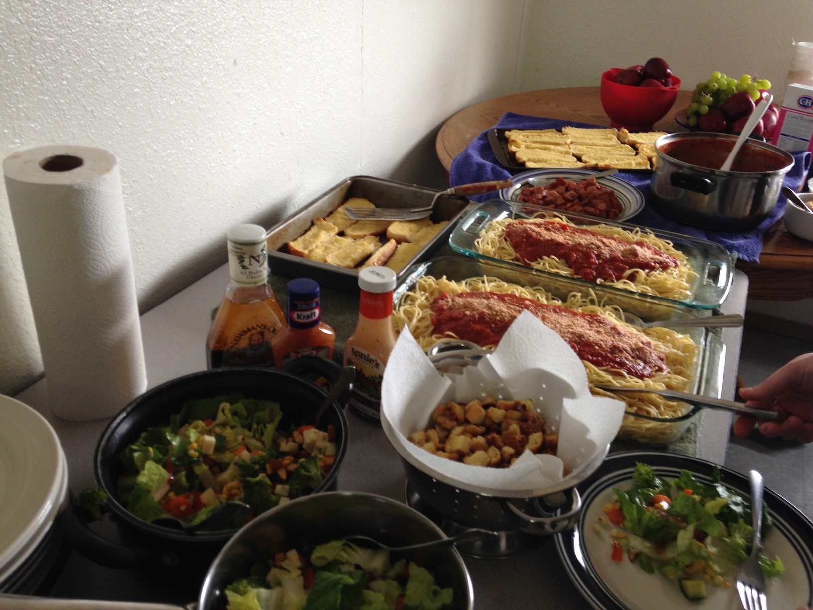 Last meal in Barrow.