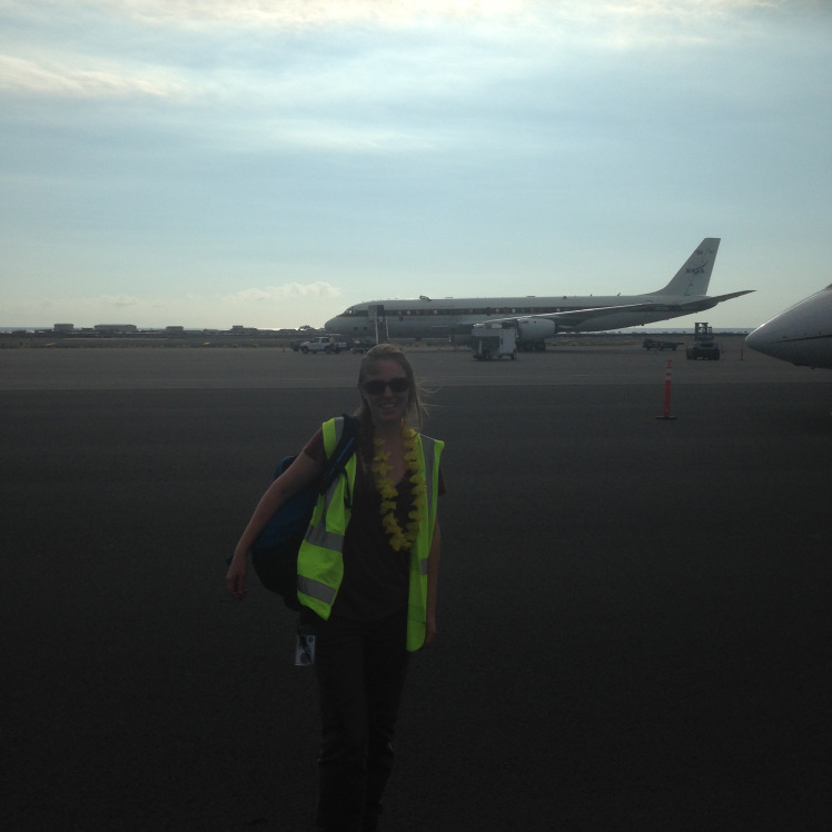 Me having successfully landed in Hawaii with both eardrums in-tact (credit: Maximilian Dollner, University of Vienna).