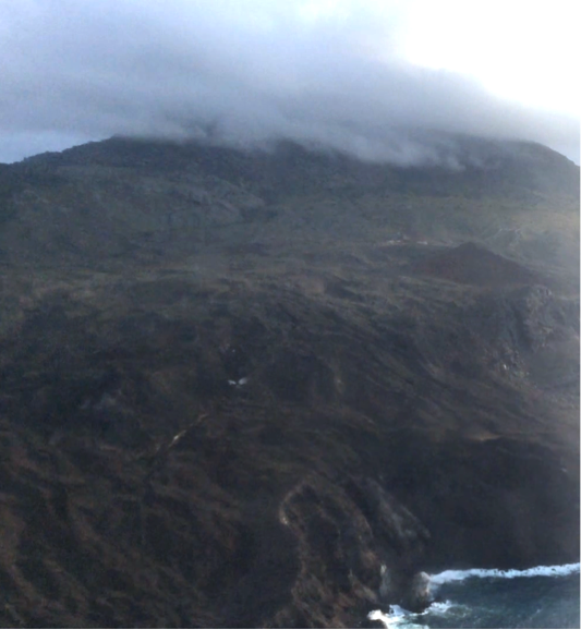 Ascension Island, our destination in the middle of the tropical South Atlantic. Photo: Steven Wofsy