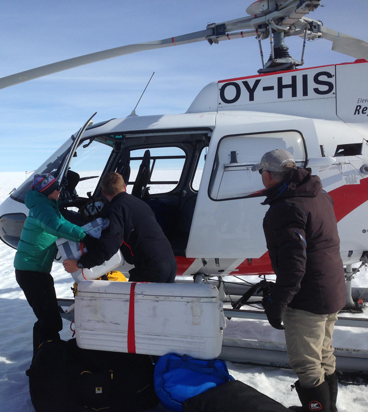 Last sunset in Kulusuk, Greenland before heading back to the U.S.