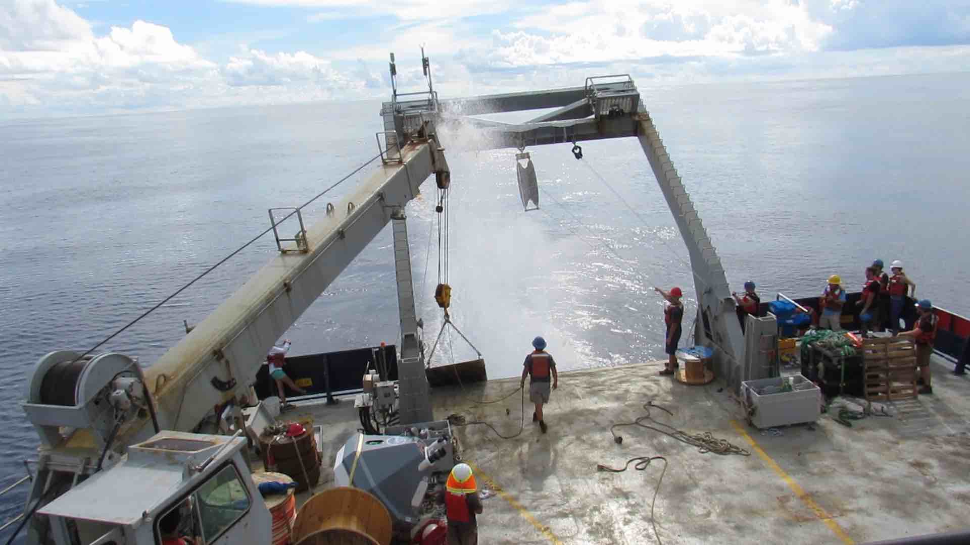 Anchor away for the SPURS-2 Central Mooring.