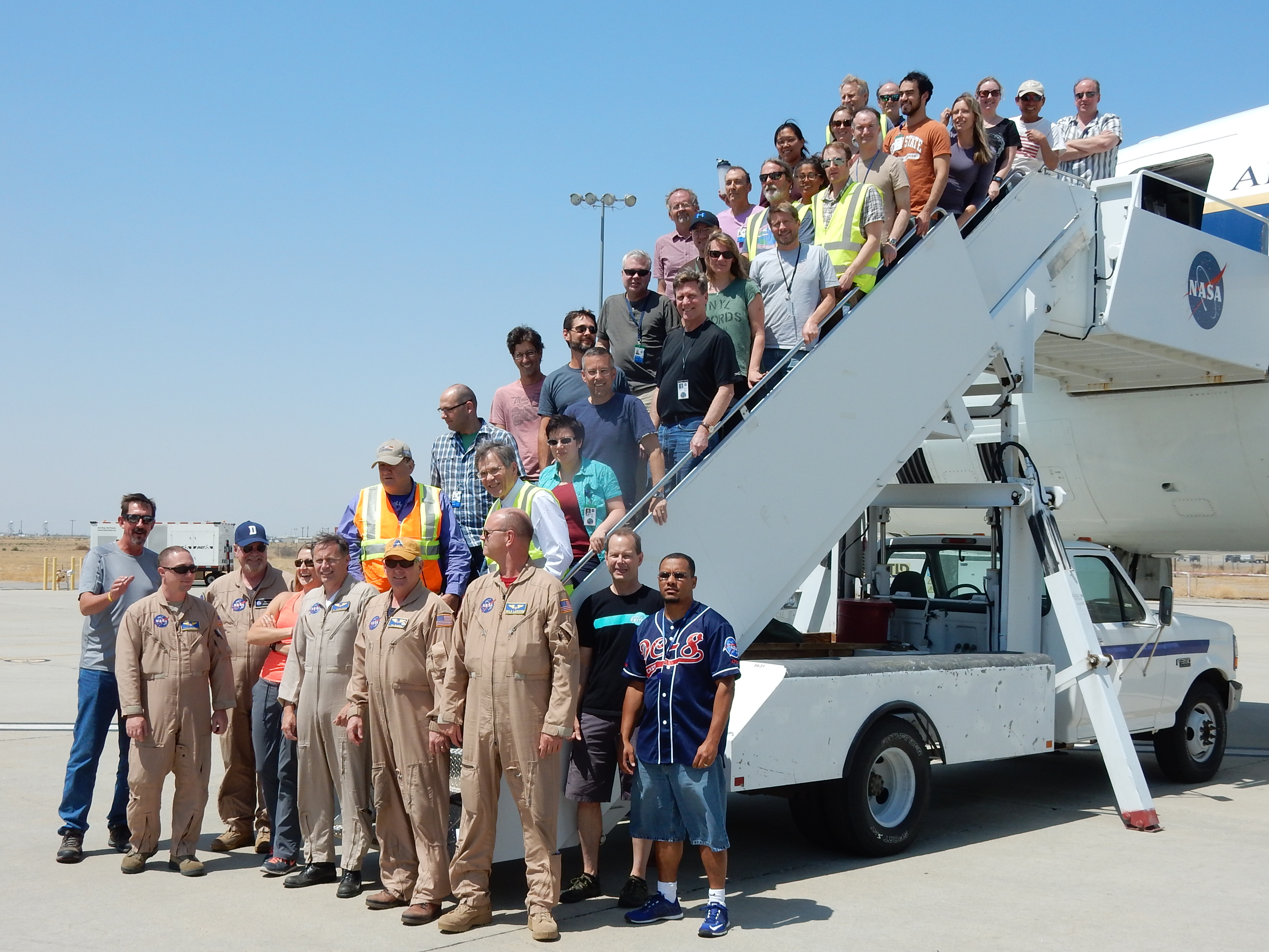 ATom Scientists and crew are happy to be home! Photo by Michael Prather.