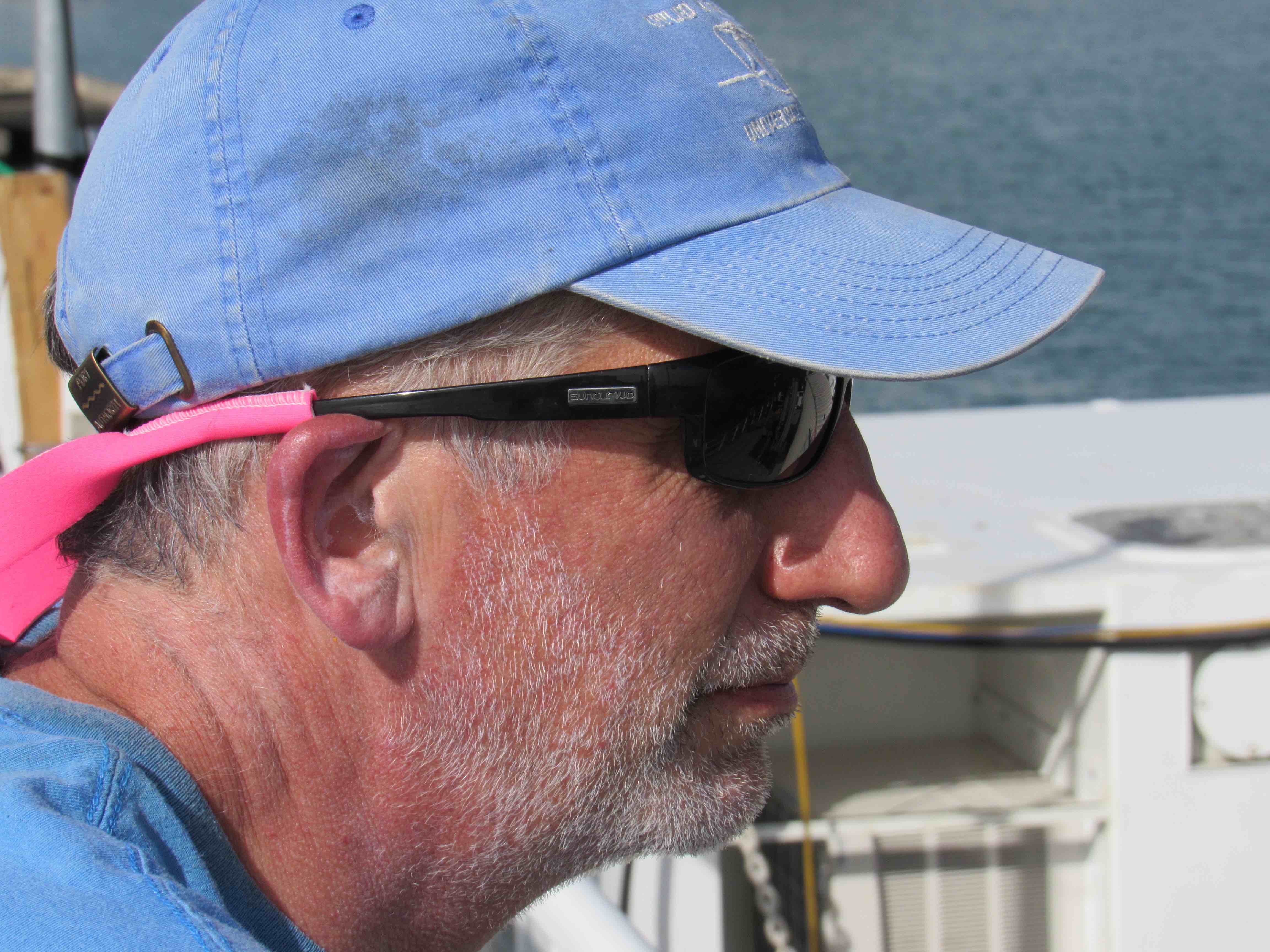 The chief scientist of SPURS-2, Andy Jessup, is ready for action too.