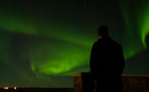 The Northern Lights.