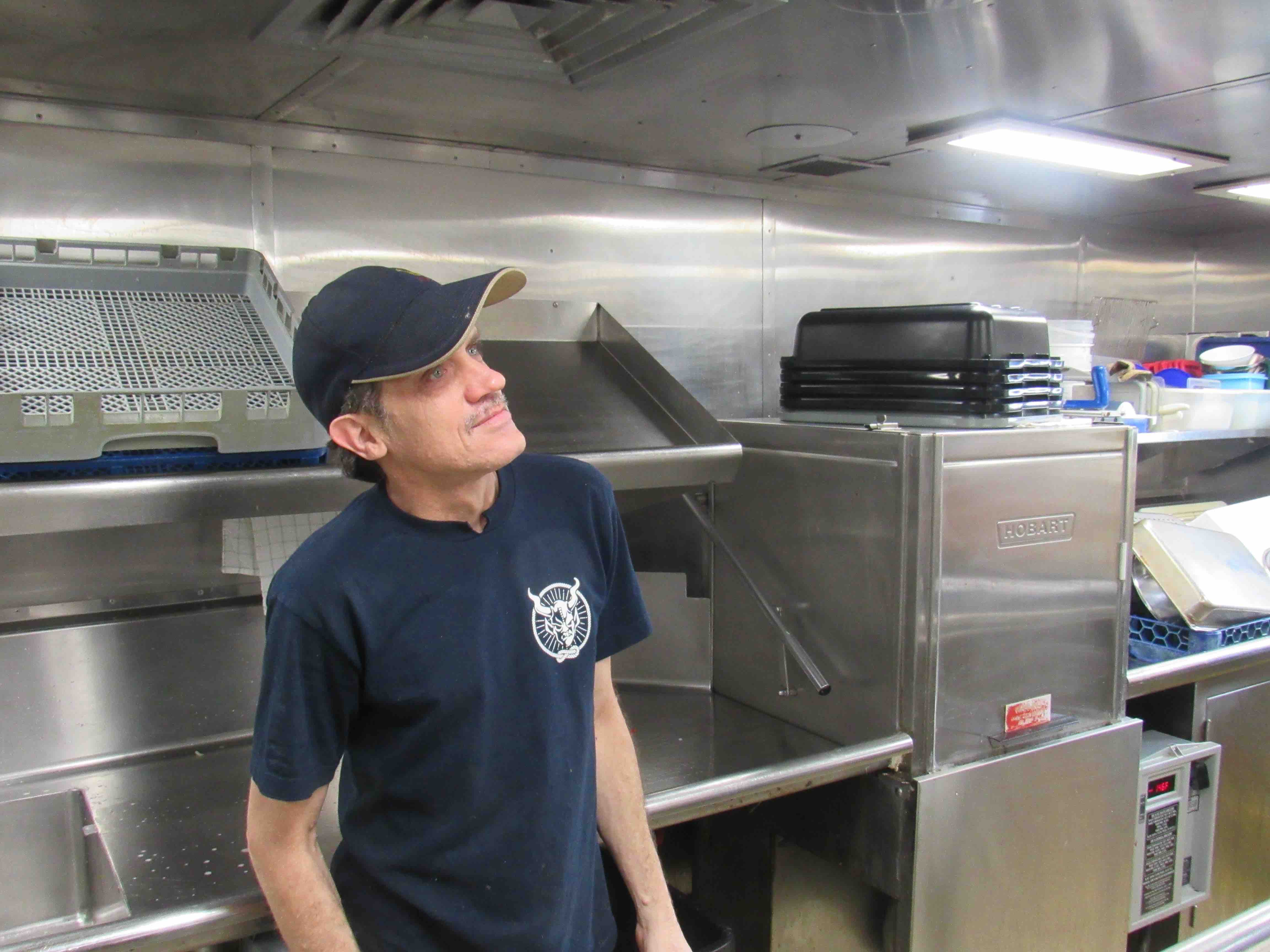 Richard Buck, Cook, R/V Revelle.