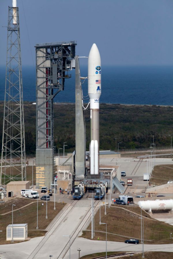 GOES-R Rollout from VIF to Pad 41
