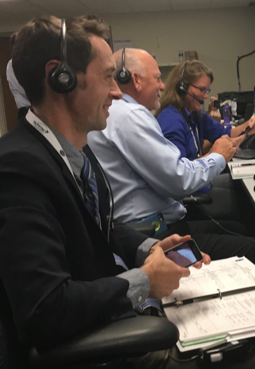 The engineering backroom crew was excited about the CYGNSS launch finally happening.