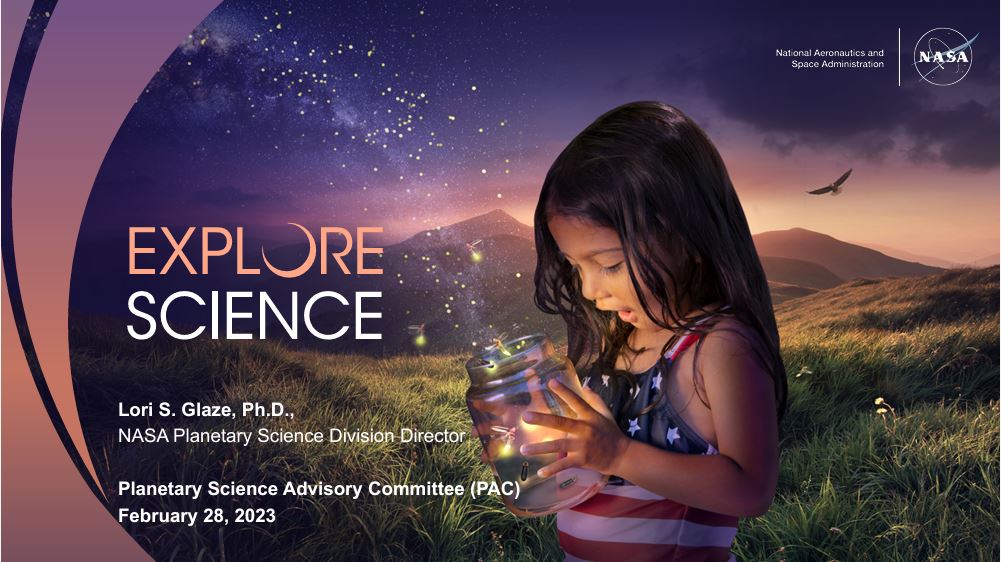 title slide with illustration of girl holding jar of fireflies turning into stars