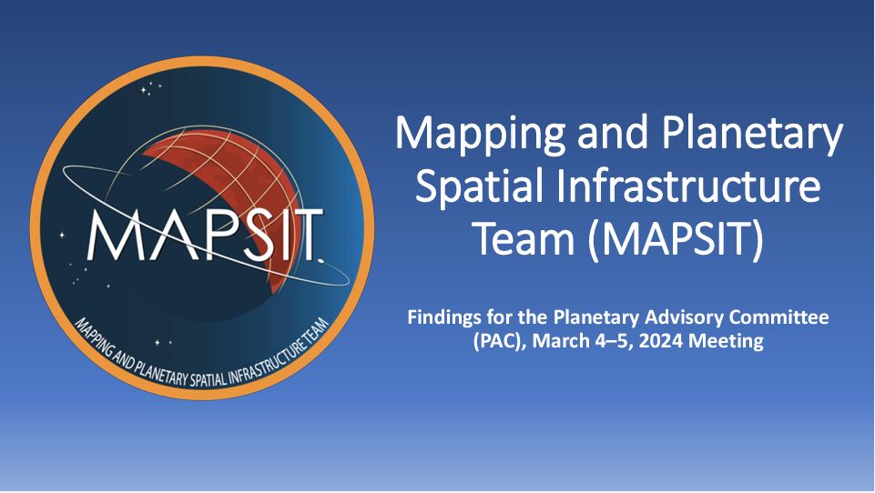 MAPSIT logo on blue background with white text