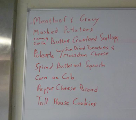 Part of our mobilization team. From left: Clayton Elder, Tom Bell, Cyril McCormick, Mackenzie Grieman, and Jack Porter