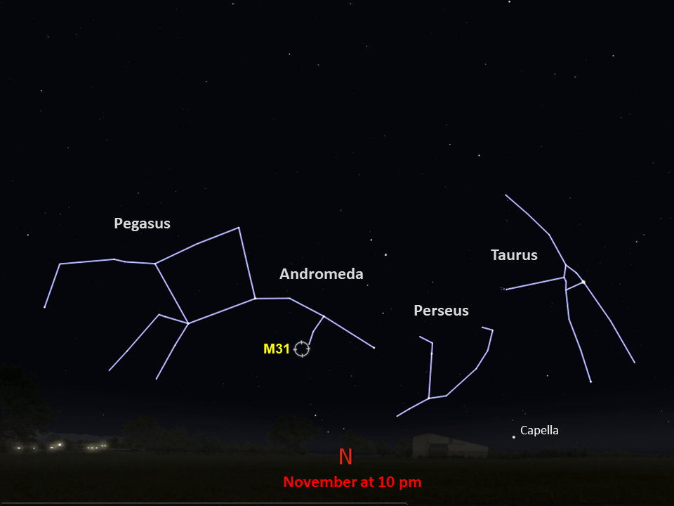 locator star chart for M31