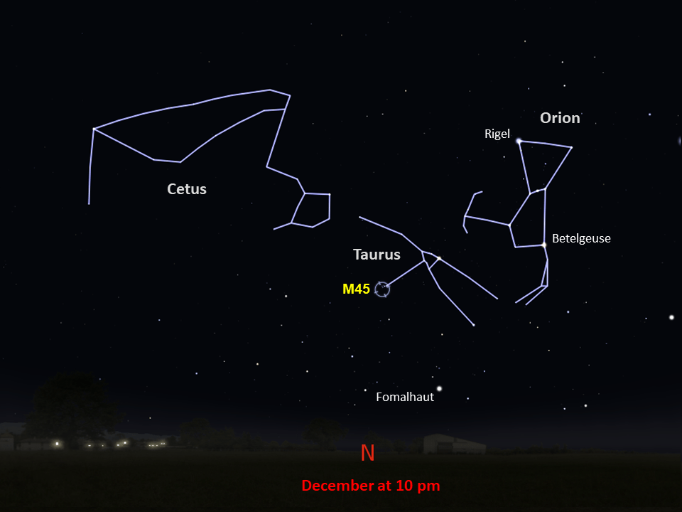 locator star chart for M45