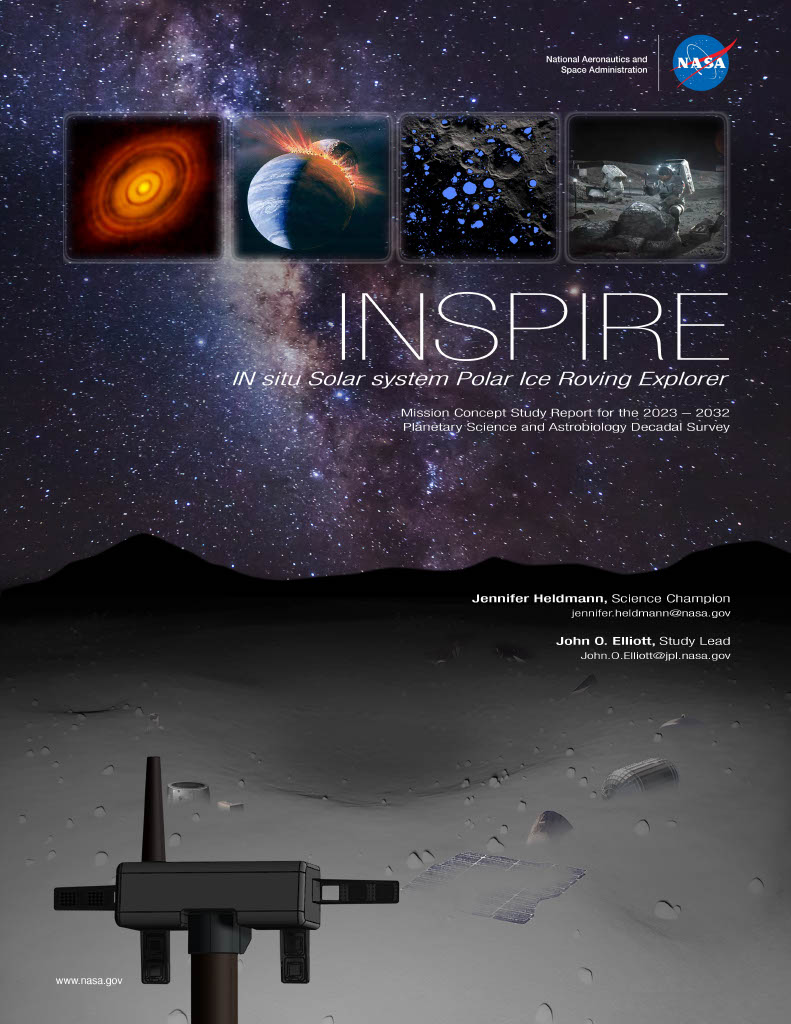 Cover of INSPIRE decadal survey report