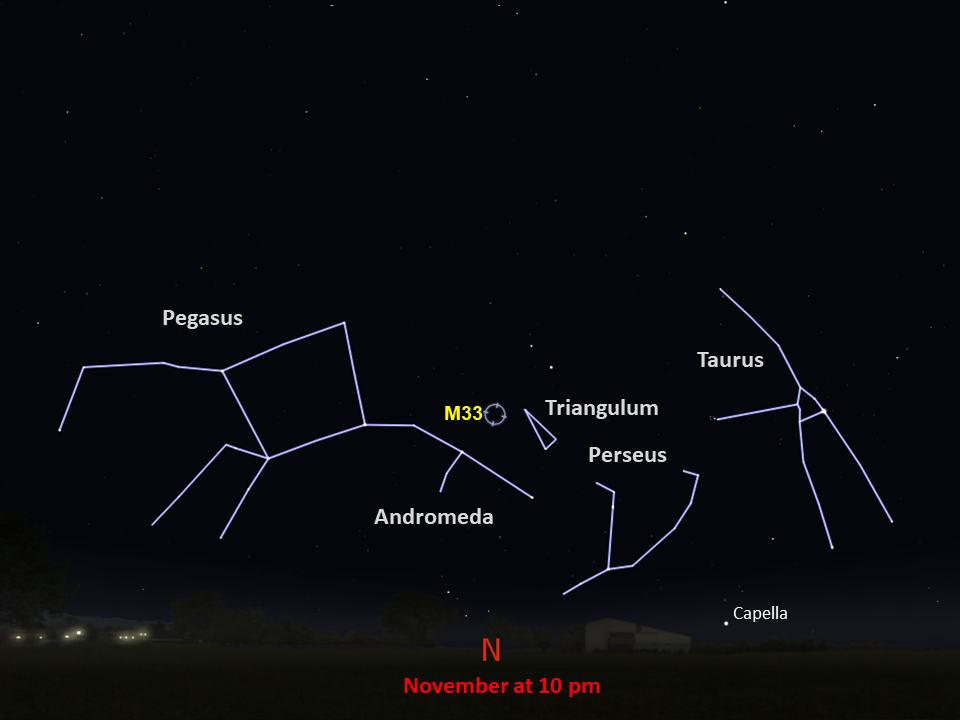 M33 locator chart