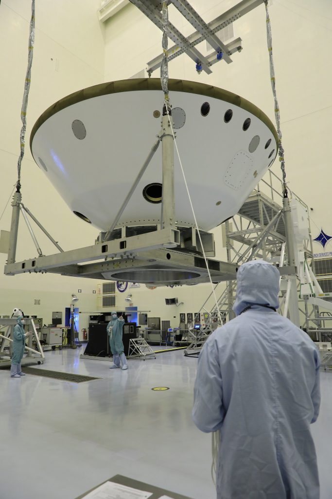 
			Mars 2020 Rover Lift Activities Performed at Kennedy Space Center - NASA Science			